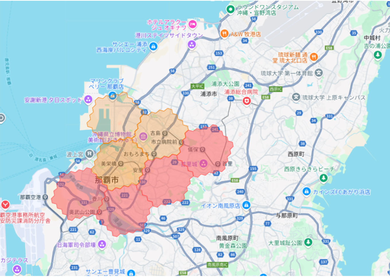 menu(メニュー)沖縄エリア・2025年6月2日拡大